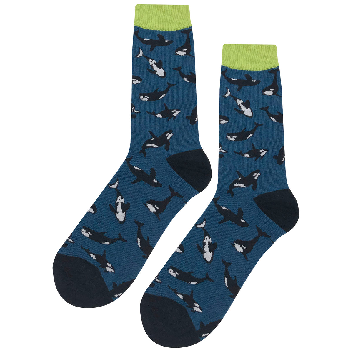 Killer Whale Socks - Fun and Crazy Socks at Sockfly.com