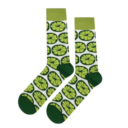 Lime Slice Socks Sockfly 1