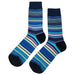 Midnight Vibe Stripe Socks Sockfly 1