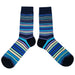 Midnight Vibe Stripe Socks Sockfly 2