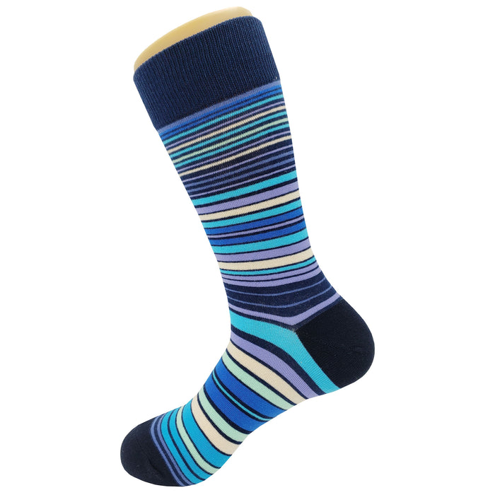 Midnight Vibe Stripe Socks Sockfly 3