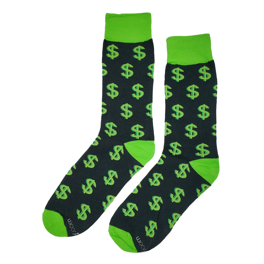 Calzini Happy Socks Money Money – Cotone Pettinato, Rinforzati, 86% Cotone 12% Poliammide 2% Elastan