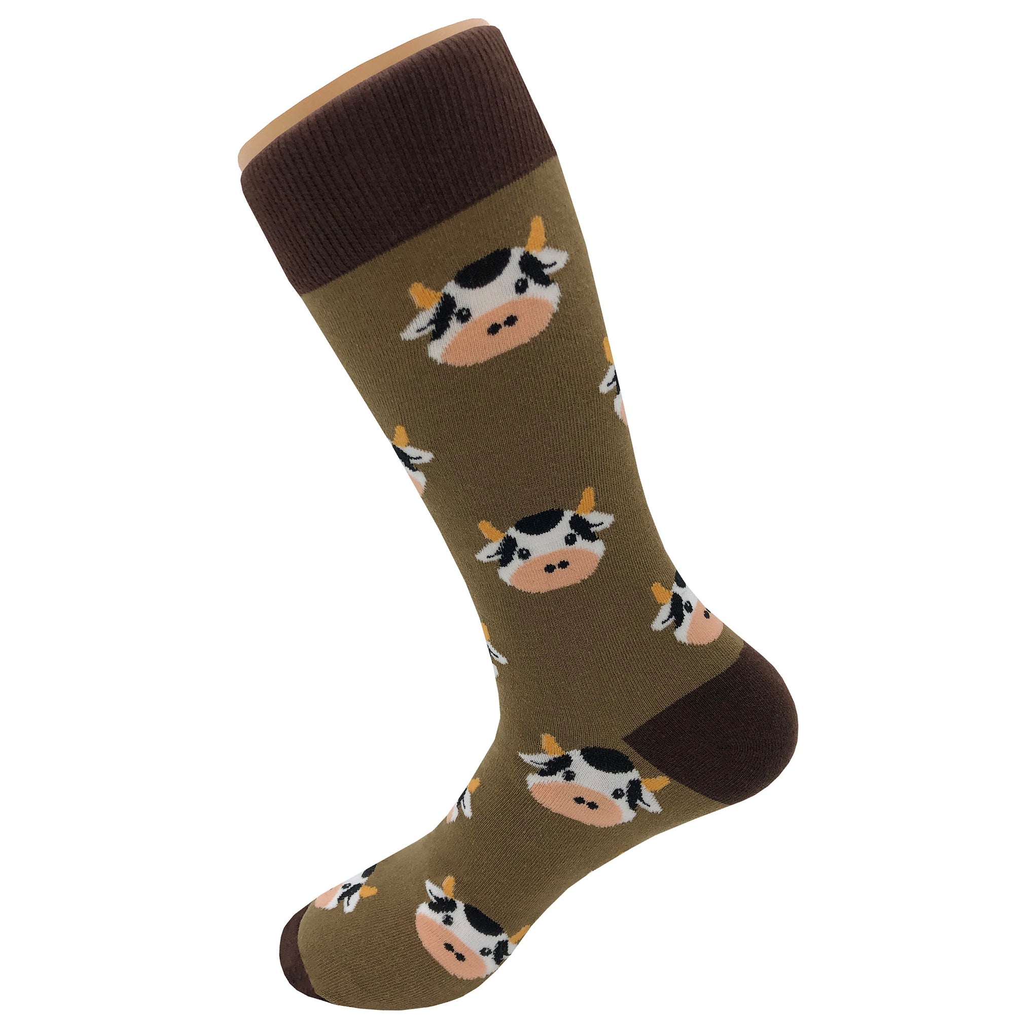 MooMoo Cow Socks - Fun and Crazy Socks at Sockfly.com
