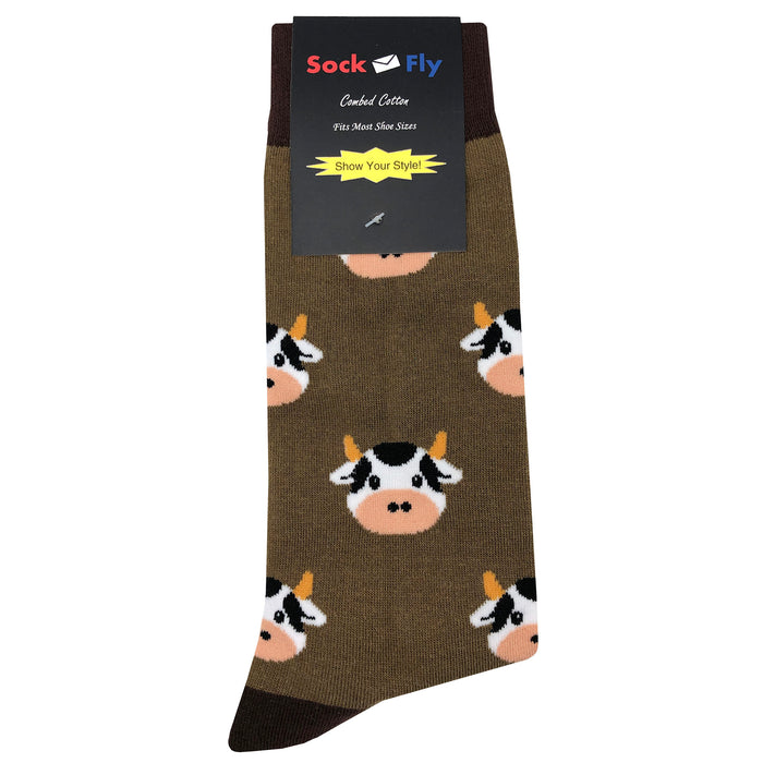 MooMoo Cow Socks Sockfly 4