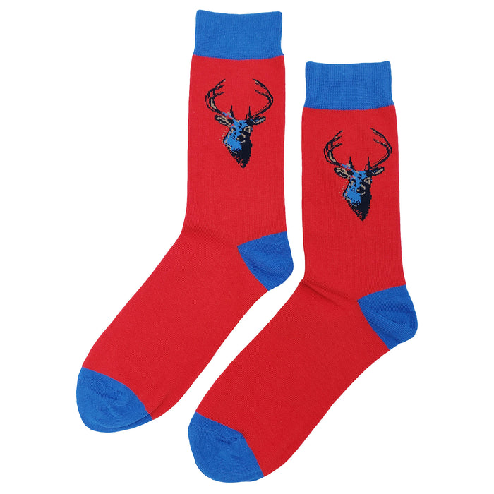 Mounted Deer Socks Sockfly 1