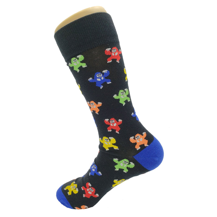 Multicolor Gorilla Socks Sockfly 3
