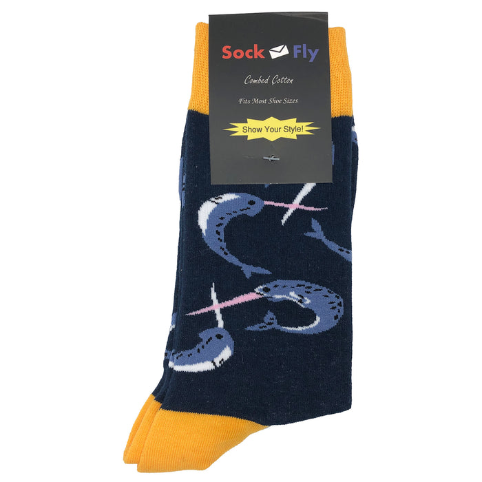 Narwhal Battle Socks Sockfly 4