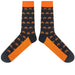 Orange Bicycle Socks Sockfly 2