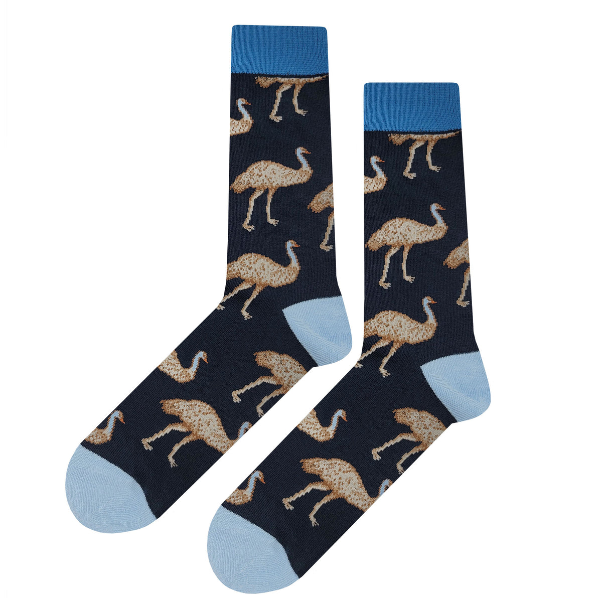 Ostrich Emu Socks - Fun And Crazy Socks At Sockfly.com