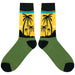 Palm Tree Sunset Socks Sockfly 2