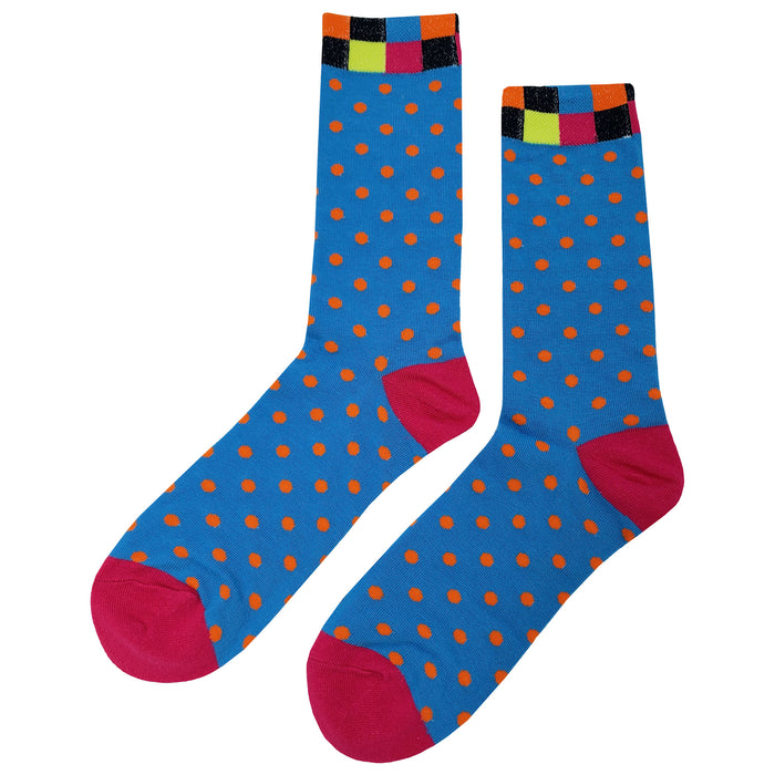 Pink Polka Dot Socks Sockfly 1