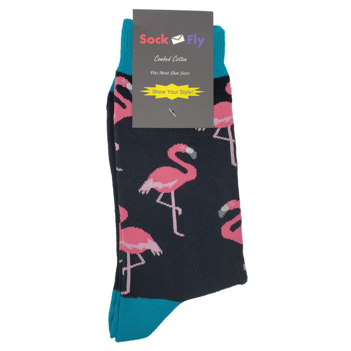 Pink Flamingo Socks Sockfly 4
