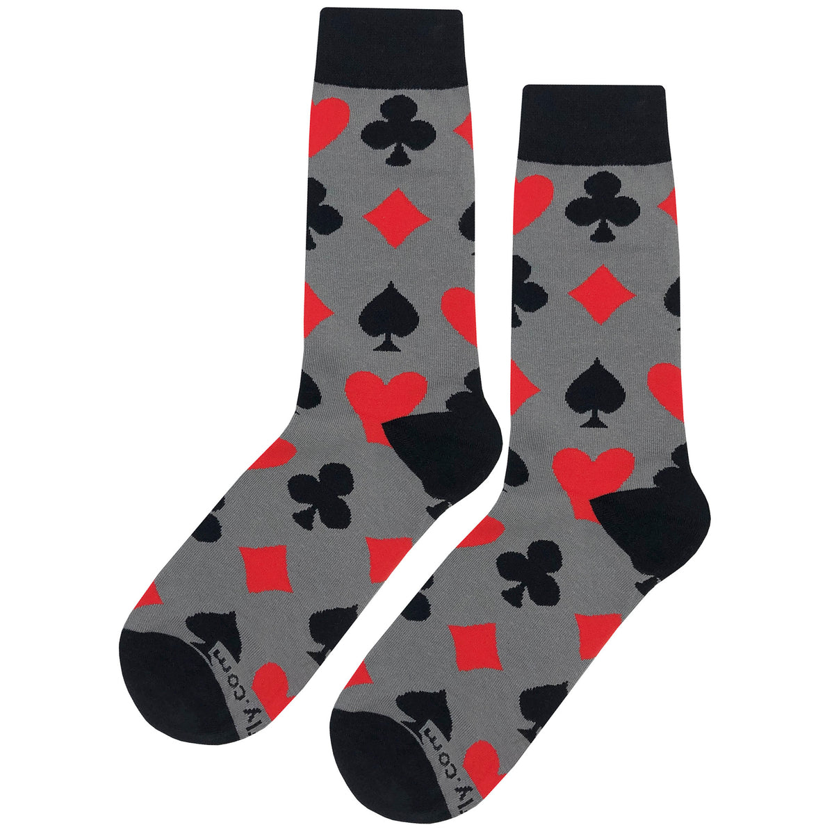 Playing Card Suit Socks - Fun and Crazy Socks at Sockfly.com