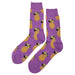 Purple Pineapple Socks Sockfly 1