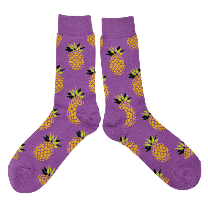 Purple Pineapple Socks Sockfly 2