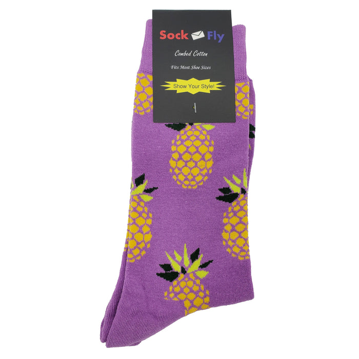 Purple Pineapple Socks Sockfly 4