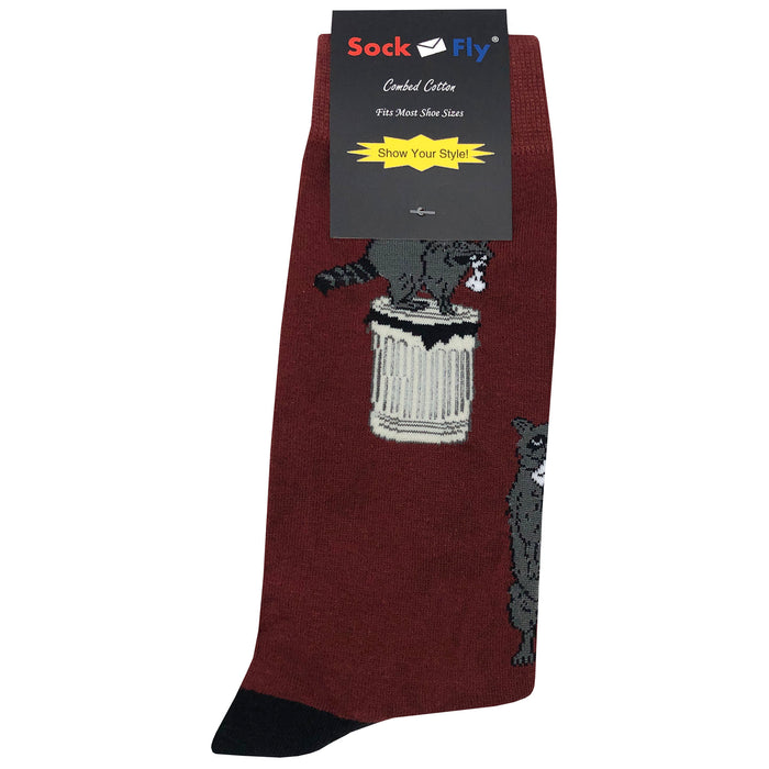 Rustling Raccoon Socks Sockfly 4