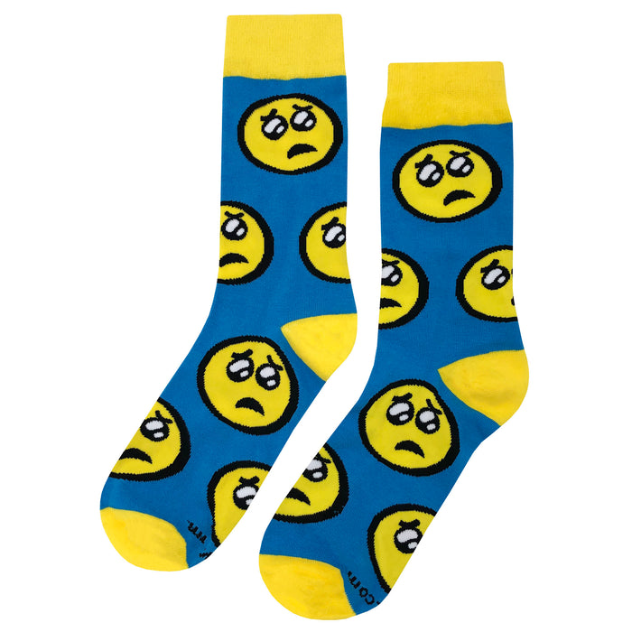 Sad Emoji Socks Sockfly 1