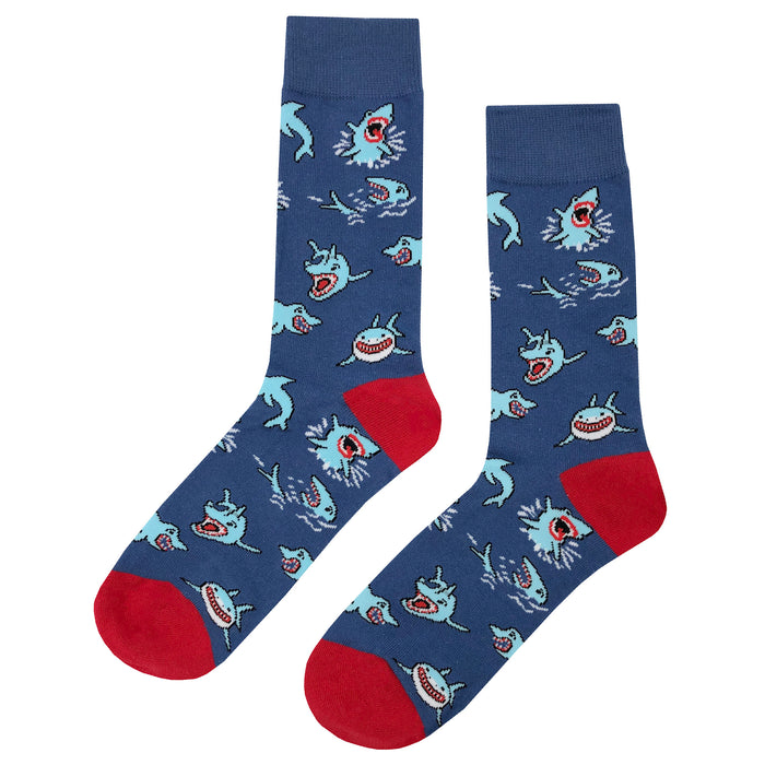 Shark Frenzy Socks Sockfly 1