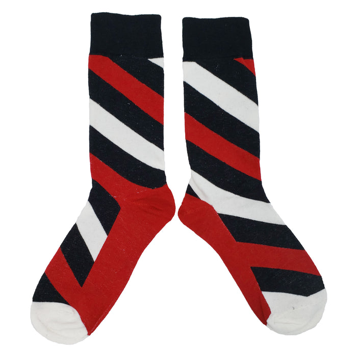 Slash Stripe Socks Sockfly 2