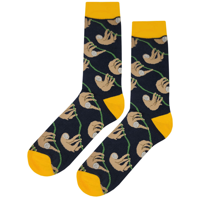 Smile Sloth Socks Sockfly 1