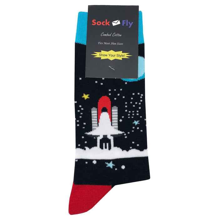 Space Shuttle Socks Sockfly 4