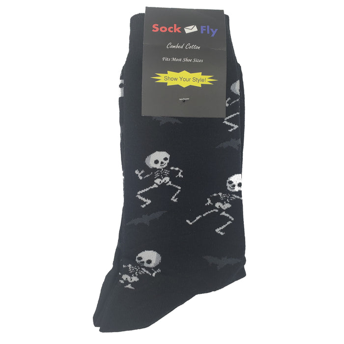 Spooky Skeleton Socks Sockfly 4