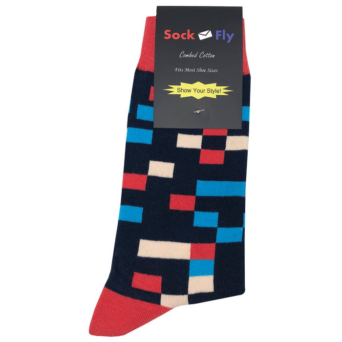 Square Mess Socks Sockfly 4