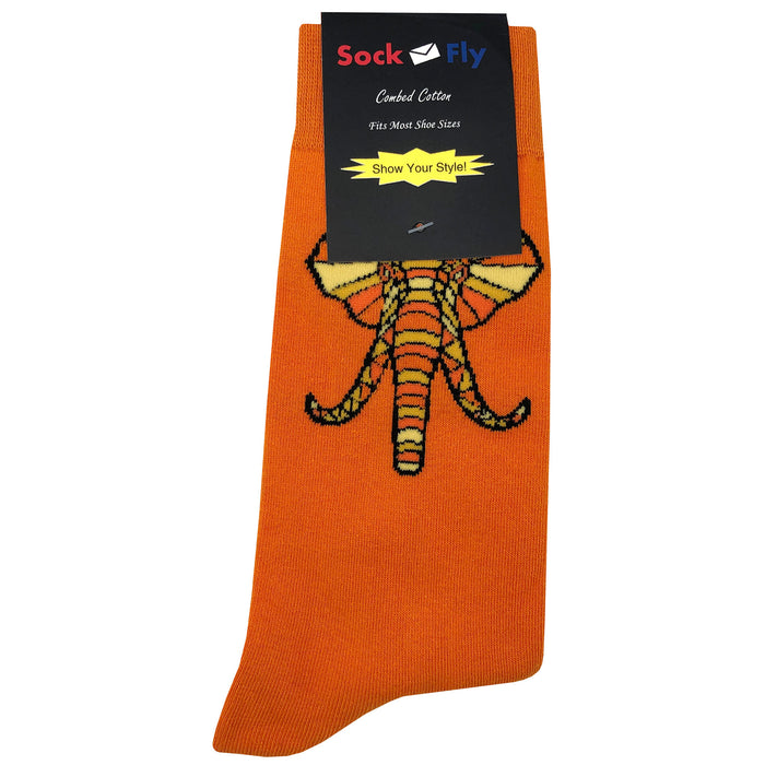 Sunset Elephant Socks Sockfly 4