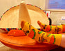 Taco Party socks and tacos