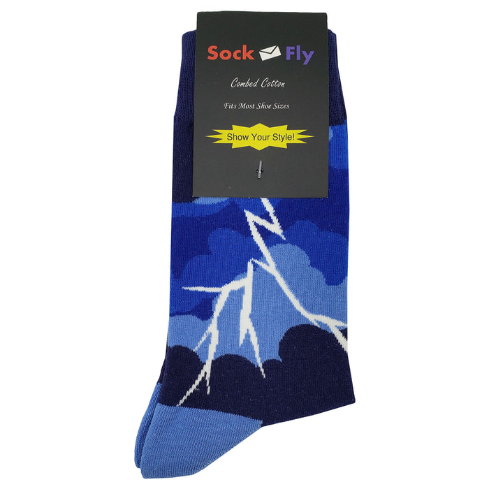 Thunder Storm Socks Sockfly 4