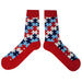 USA Puzzle Socks Sockfly 2