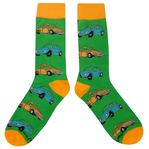 VW Beetle Green Socks Sockfly 2