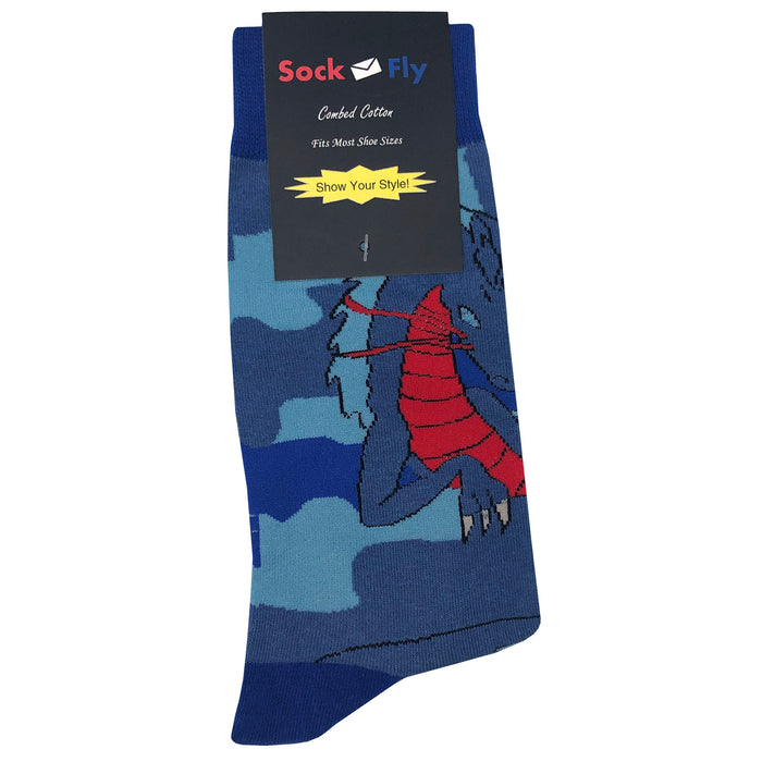 Water Dragon Socks Sockfly 4