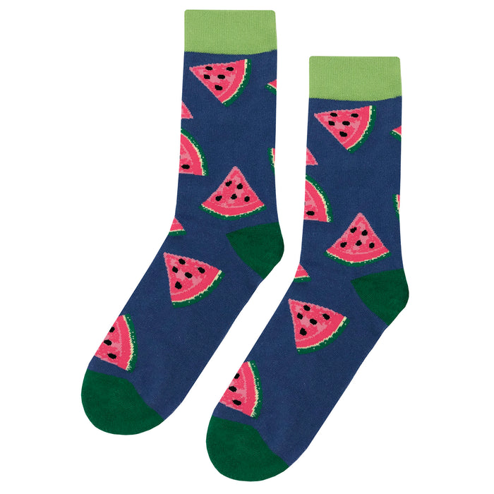 Watermelon Slice Socks Sockfly 1