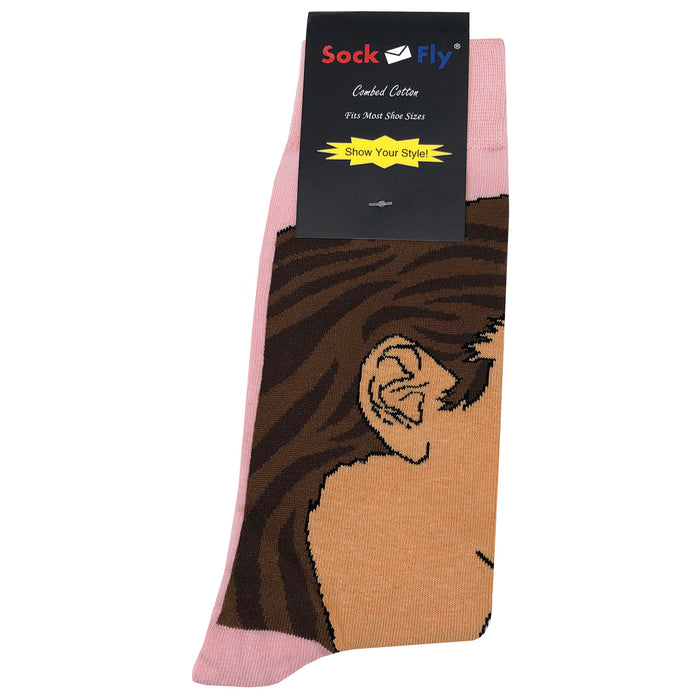 Wavy Hair Socks Sockfly 4