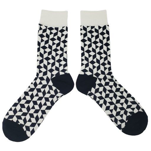 White Black Mash Socks Sockfly 2