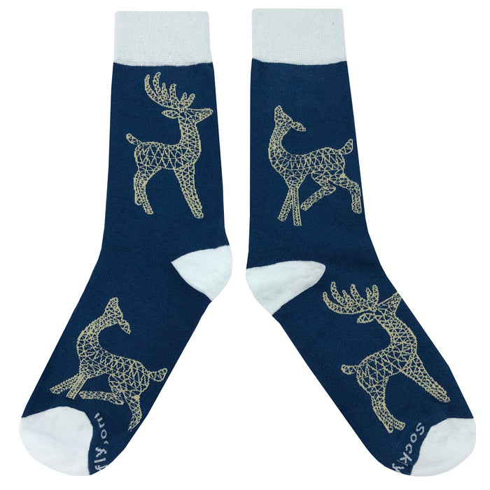 Winter Deer Socks Sockfly 2