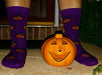 Witch Pumpkin socks are ready for Halloween